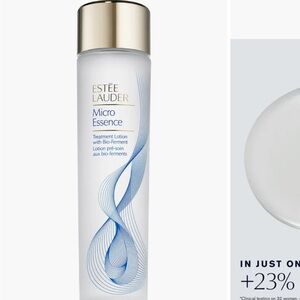 Estee Lauder Micro Essence Treatment Lotion - Gold and White